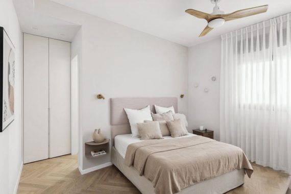 וילון בד שקוף אוורירי