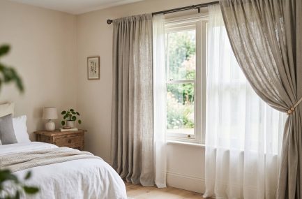 סוד השכבות: למה כולם עוברים לווילונות כפולים בחדר השינה?