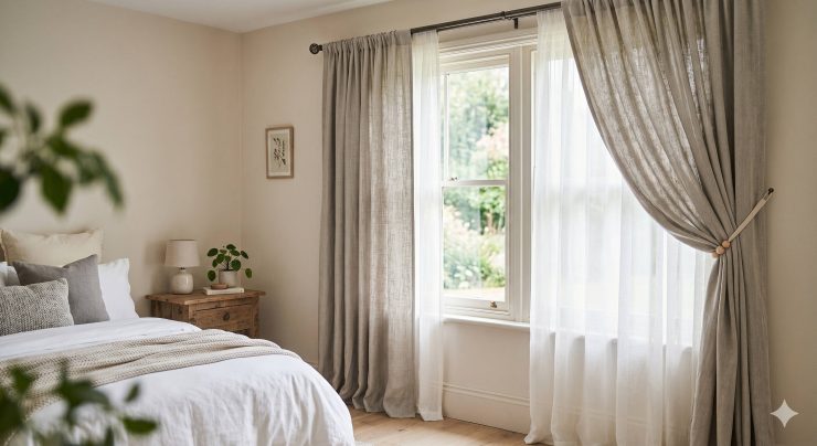 סוד השכבות: למה כולם עוברים לווילונות כפולים בחדר השינה?